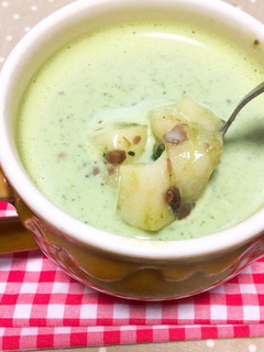ほっと♪切り餅とあんこの抹茶オレ-レシピのメイン写真