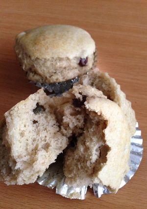 簡単和カップ！甘納豆入りあんケーキ-レシピのメイン写真