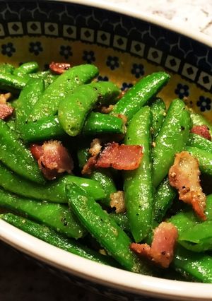 簡単！5分で完成☆スナップエンドウの前菜-レシピのメイン写真