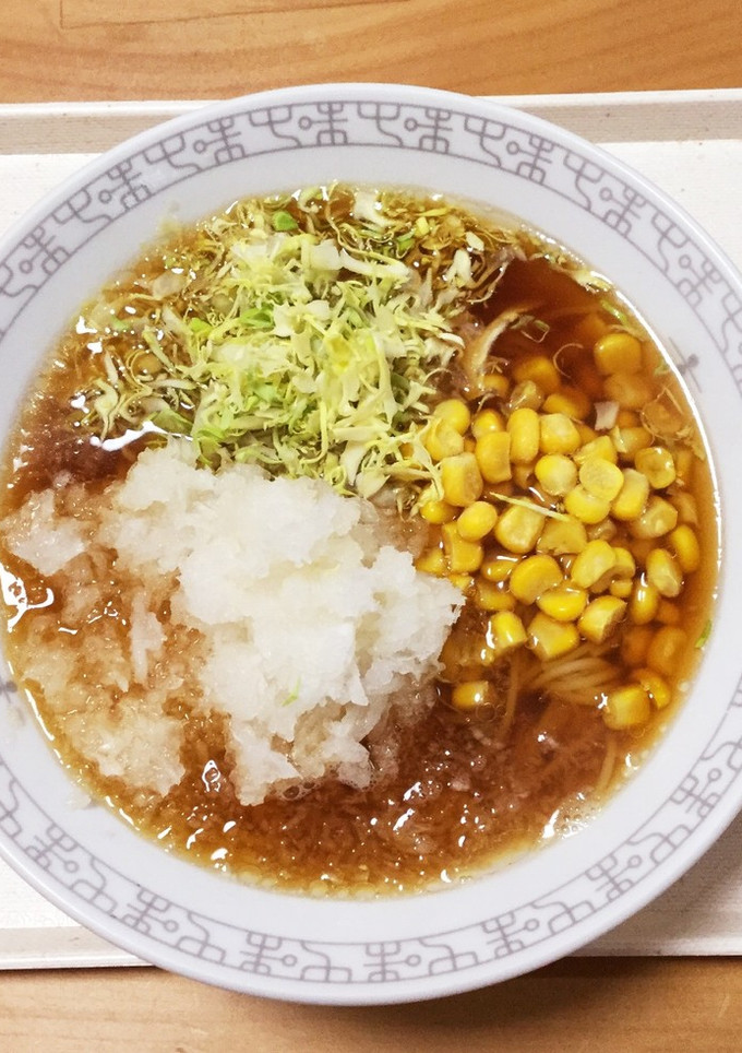 さっぱり和風しょうゆラーメン-レシピのメイン写真