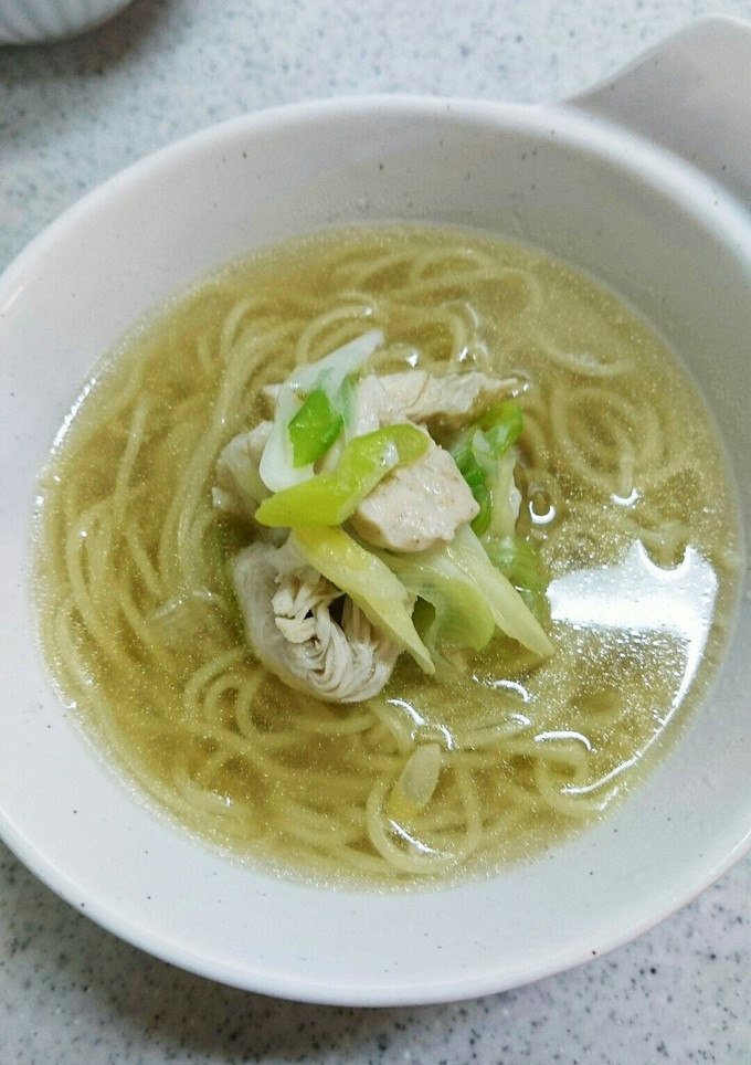 簡単！ヘルシー！本格☆塩ラーメン-レシピのメイン写真