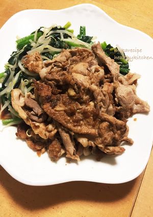 豚肉のアップルジンジャーソテー-レシピのメイン写真