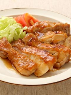 鶏の黒酢照り焼き-レシピのメイン写真