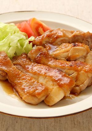 鶏の黒酢照り焼き-レシピのメイン写真