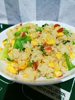 梅レタスチャーハン-レシピのメイン写真