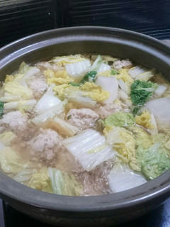 簡単❇鶏団子と白菜の鍋-レシピのメイン写真