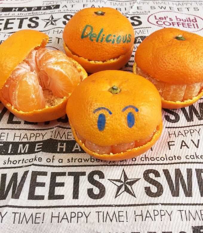 お上品なみかんの皮のむき方〜Part2〜 by ㌧㌧ナデナデ