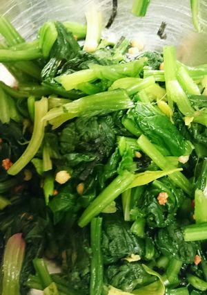 ほうれん草のお茶漬けの素和え!-レシピのメイン写真
