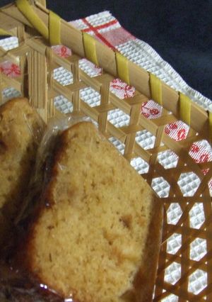 黒糖とりんごジャムのケーキ-レシピのメイン写真
