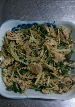 ４月２９日晩飯【マグロのふりかけ炒め】-レシピのメイン写真