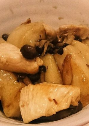 切り餅と鶏肉-レシピのメイン写真
