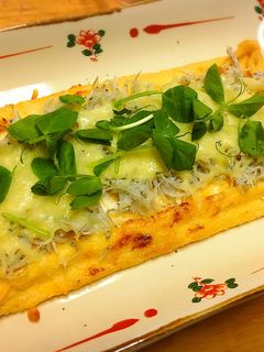 しらすチーズのおつまみピザ-レシピのメイン写真