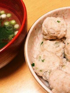 鶏つくねとスープのつくりおき-レシピのメイン写真