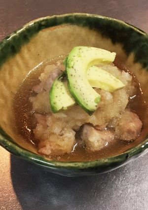 簡単！レンジだけ、鶏大根おろし煮-レシピのメイン写真