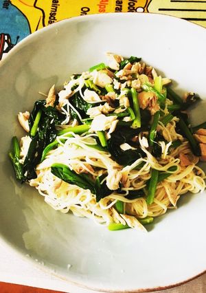 3分！素麺チャンプルー-レシピのメイン写真