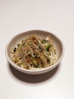 簡単おつまみ納豆ともやしのナムル-レシピのメイン写真