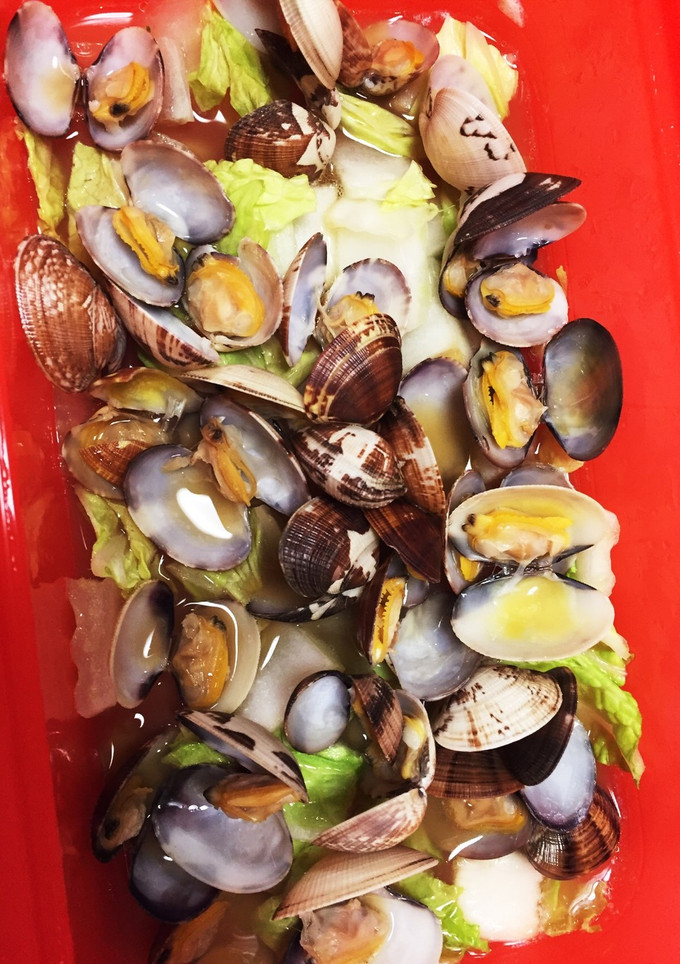 レンジで♫白菜とあさりの酒蒸し-レシピのメイン写真