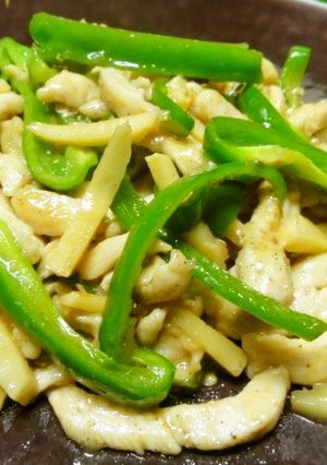 ＊鶏胸肉のチンジャオロースー＊-レシピのメイン写真