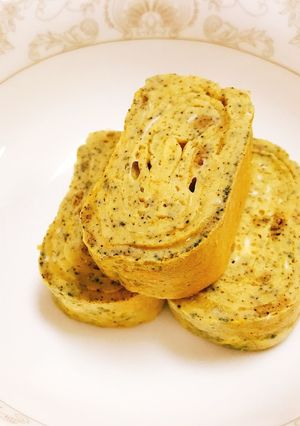 きな粉入り卵焼き-レシピのメイン写真