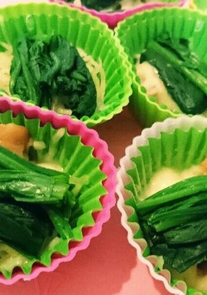 ほうれん草チーズ(レンジで)-レシピのメイン写真