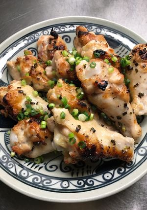 鶏手羽元のレモンとおネギでさっぱり焼き-レシピのメイン写真
