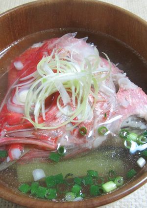 金目鯛のうしお汁-レシピのメイン写真