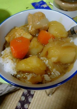 カレー丼-レシピのメイン写真