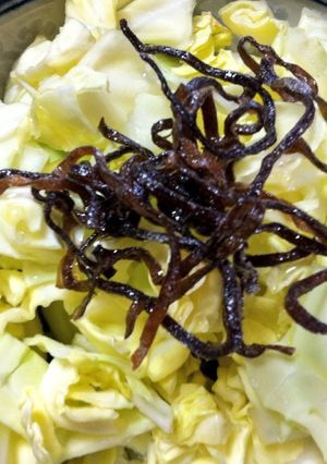 塩昆布とキャベツ-レシピのメイン写真