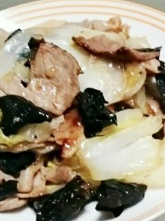 豚肉と白菜の簡単中華炒め-レシピのメイン写真