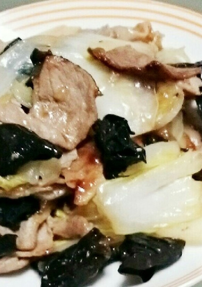 豚肉と白菜の簡単中華炒め-レシピのメイン写真