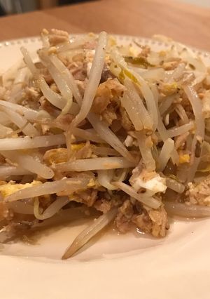 もやしツナ炒め-レシピのメイン写真