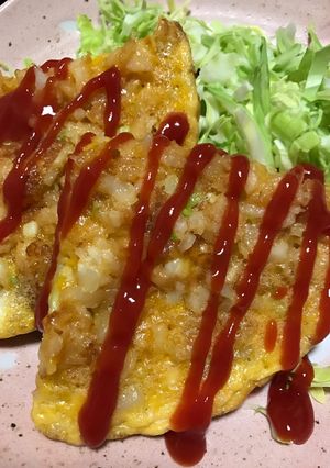簡単！スパニッシュ風オムレツ-レシピのメイン写真