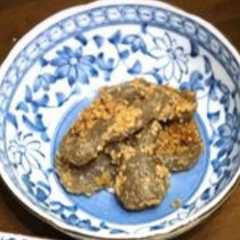 รูปของ こんにゃくの胡麻炒め