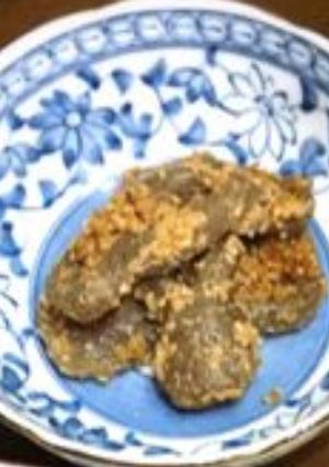 こんにゃくの胡麻炒め-レシピのメイン写真
