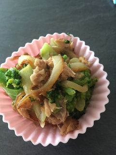 お弁当に!ツナマヨブロッコリ炒め-レシピのメイン写真