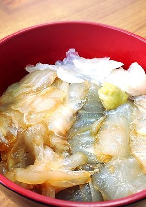 ヒラメの漬け＆昆布〆丼-レシピのメイン写真