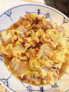 白菜と豚肉と卵のくたくた煮-レシピのメイン写真