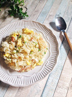 ダイエット☆ふんわりキャベツチャーハン-レシピのメイン写真