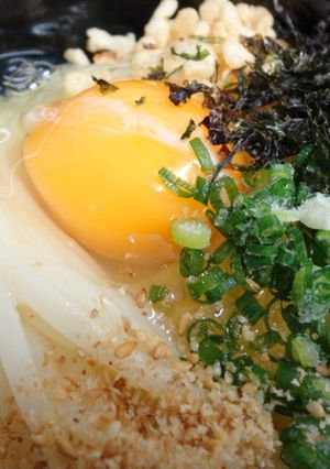 釜玉うどんのタレ-レシピのメイン写真
