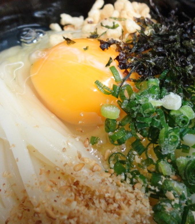 釜玉うどんのタレ-レシピのメイン写真