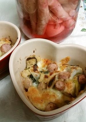 日野菜と里芋の簡単グラタン-レシピのメイン写真