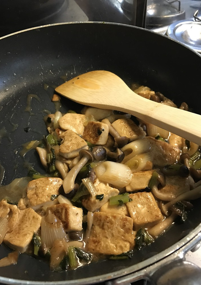木綿豆腐の和風炒め-レシピのメイン写真
