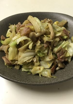 キャベツとベーコン炒め-レシピのメイン写真