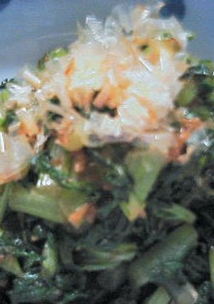大根の葉で常備菜☆おにぎりお茶漬けに-レシピのメイン写真
