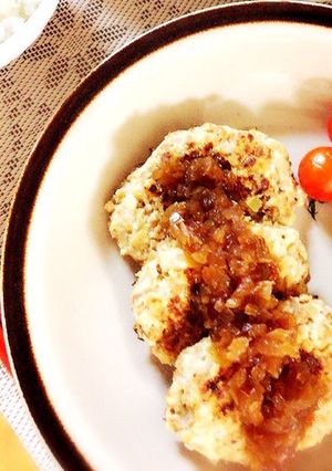 大豆ミートとおからのダイエットハンバーグ-レシピのメイン写真