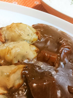 時短★リメイク【ぎょうざカレー】-レシピのメイン写真