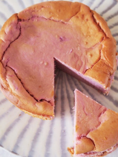 グルテンフリー紫芋のチーズケーキ!-レシピのメイン写真