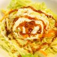 レンジで、春キャベツたっぷり巣ごもり卵