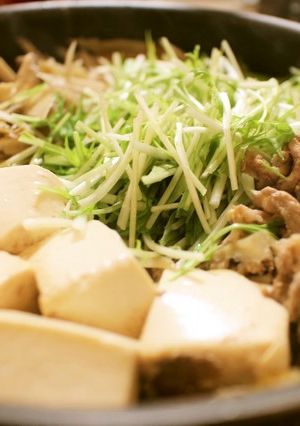 【ホシサンにたき一番】すき焼き風肉豆腐-レシピのメイン写真