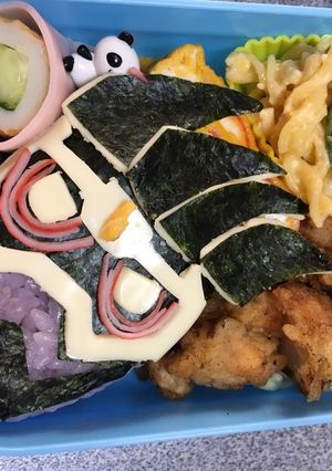 仮面ライダー ゲンム キャラ弁〜-レシピのメイン写真
